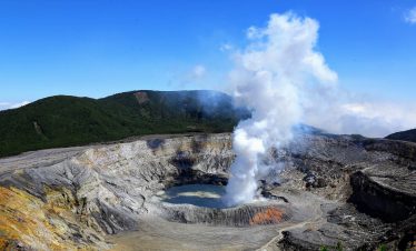 Volcan Poás au Costa Rica