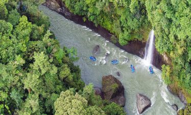 Gorges du Rio Paquare au Costa Rica