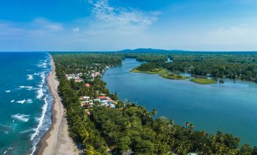Village de Tortugueo au Costa Rica